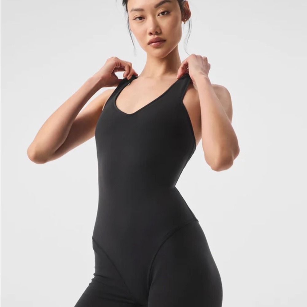 Black Alo Airbrush Real Onesie